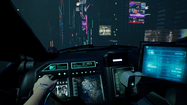 Cyber Space Driver screenshot 2