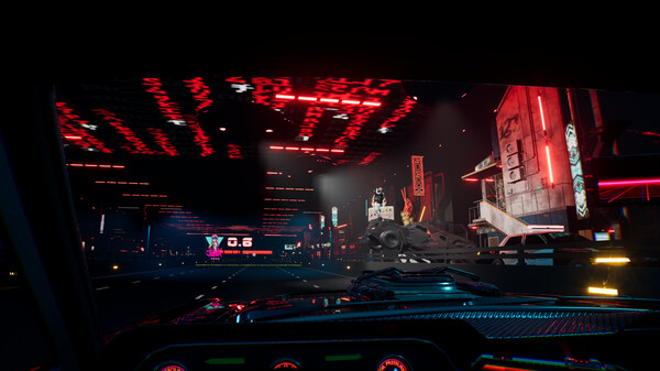 Cyber Space Driver screenshot 1