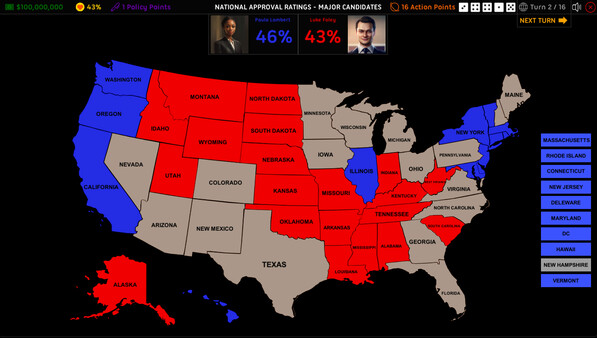 2024 U.S. Election Simulator screenshot 5