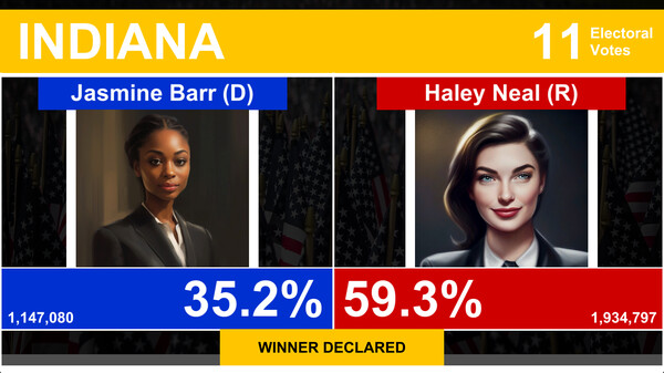 2024 U.S. Election Simulator screenshot 3