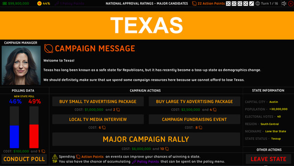 2024 U.S. Election Simulator screenshot 6