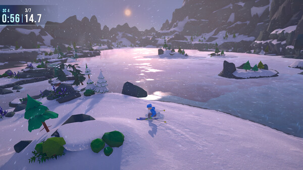 Lonely Mountains: Snow Riders screenshot 1