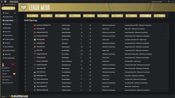 Draft Day Sports: College Football 2024 screenshot 10