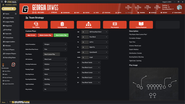 Draft Day Sports: College Football 2024 screenshot 2