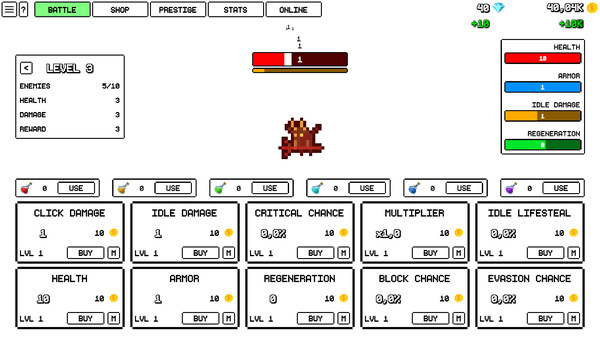 One Life Clicker screenshot 2