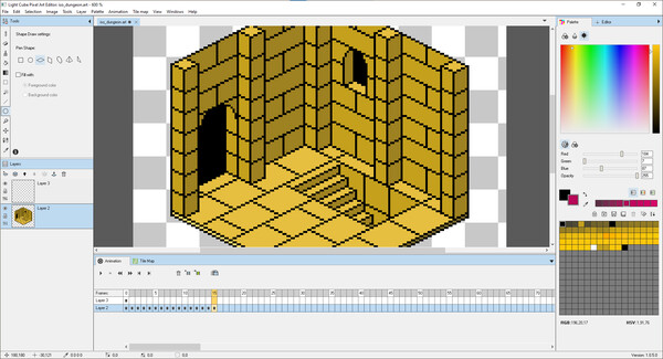 Lightcube Pixel Art Editor screenshot 4