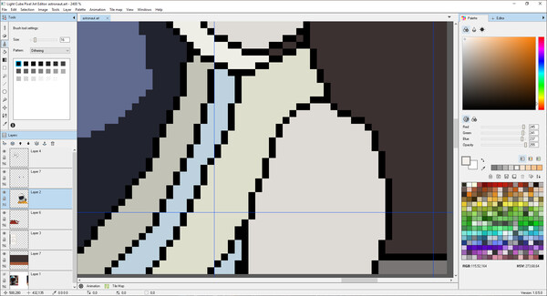 Lightcube Pixel Art Editor screenshot 2