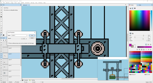 Lightcube Pixel Art Editor screenshot 3