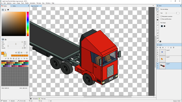 Lightcube Pixel Art Editor screenshot 5