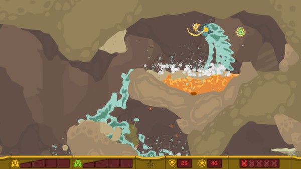 PixelJunk Shooter screenshot 3
