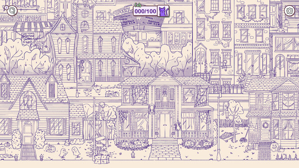 Hidden Cats in Spooky Town screenshot 2