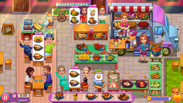 Claire's Cruisin' Cafe: Fest Frenzy screenshot 3