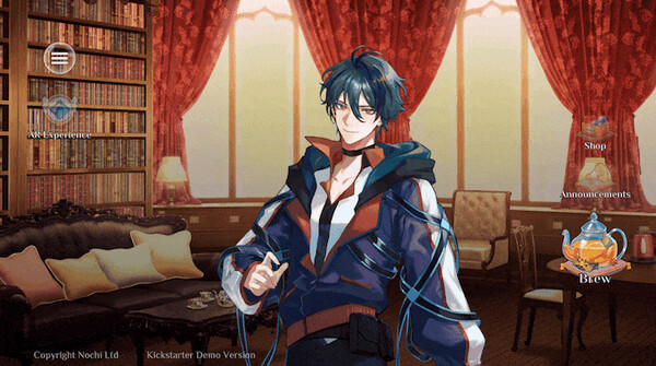 Sweetcore Brews - an otome game inspired by witchy sitcoms screenshot 4