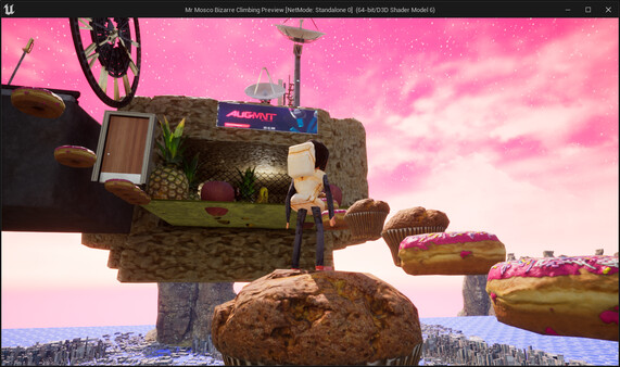 Skibidi Up: Bizarre Climbing screenshot 1