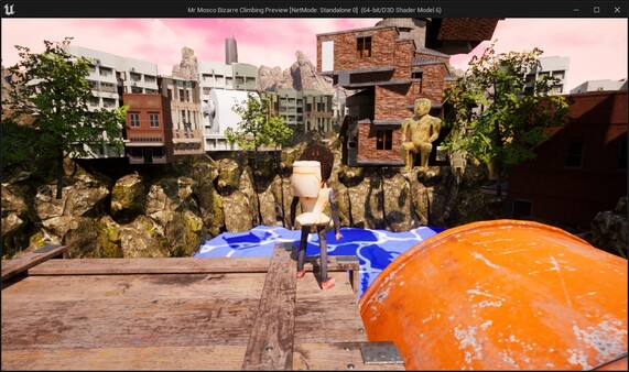Skibidi Up: Bizarre Climbing screenshot 4