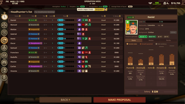 Private Military Manager: Tactical Auto Battler screenshot 5