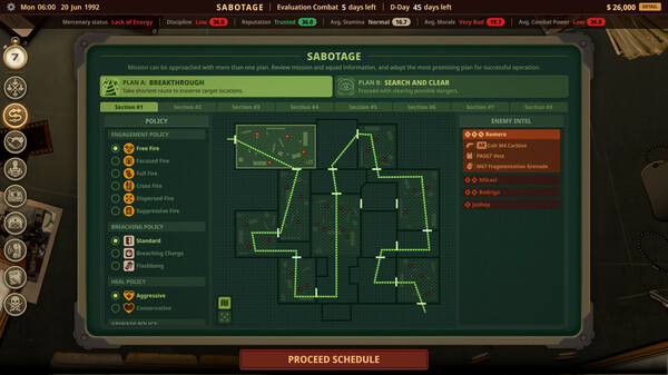 Private Military Manager: Tactical Auto Battler screenshot 1