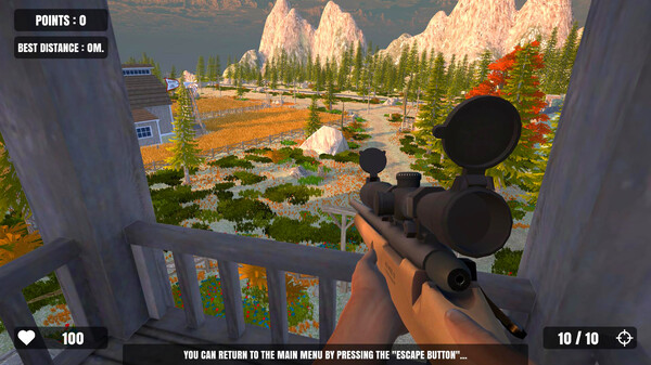 Sniper Wild West Shooting Simulator screenshot 1