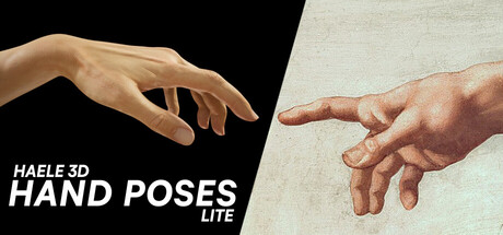 HAELE 3D - Hand Poses Lite - Drawing References