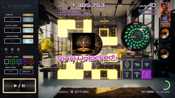 DJ Clicker - World Tour screenshot 1