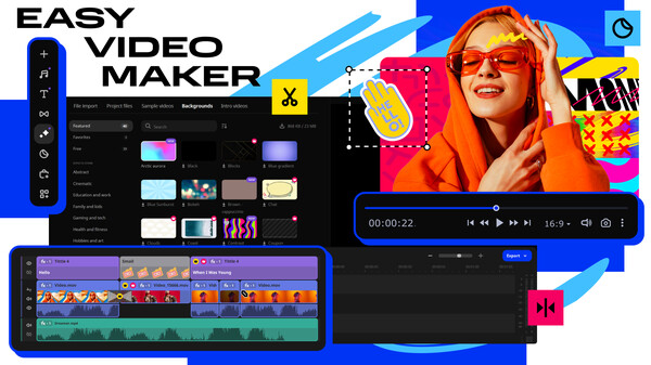 Movavi Video Editor 2024 screenshot 1