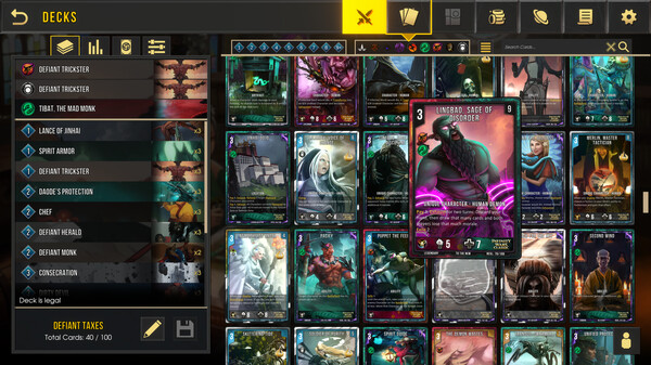 Infinity Wars: Animated Trading Card Game screenshot 8