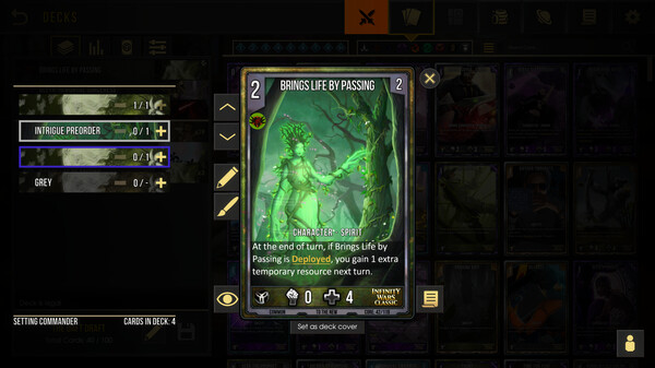 Infinity Wars: Animated Trading Card Game screenshot 6