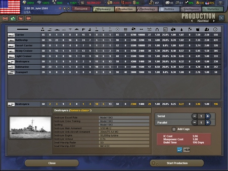 Hearts of Iron III screenshot 1
