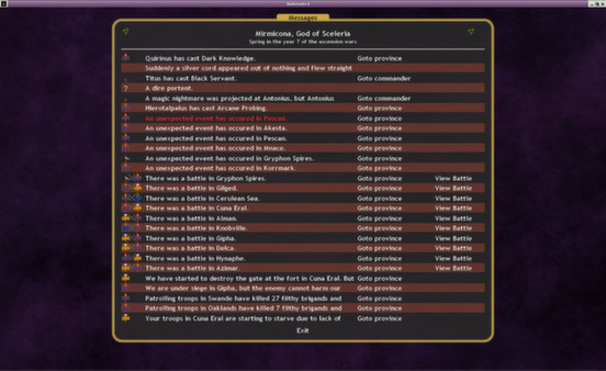 Dominions 4: Thrones of Ascension screenshot 8