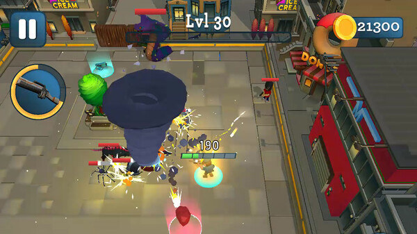 Rogue City: Casual Top Down Shooter screenshot 2