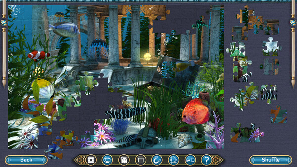 Daydream Mosaics 4: Shades of Blue screenshot 3