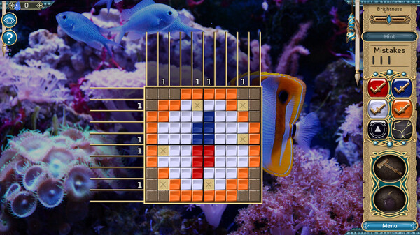 Daydream Mosaics 4: Shades of Blue screenshot 4