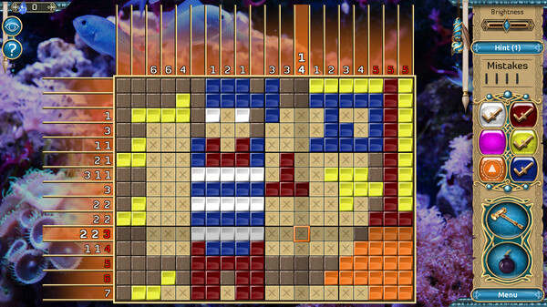 Daydream Mosaics 4: Shades of Blue screenshot 6