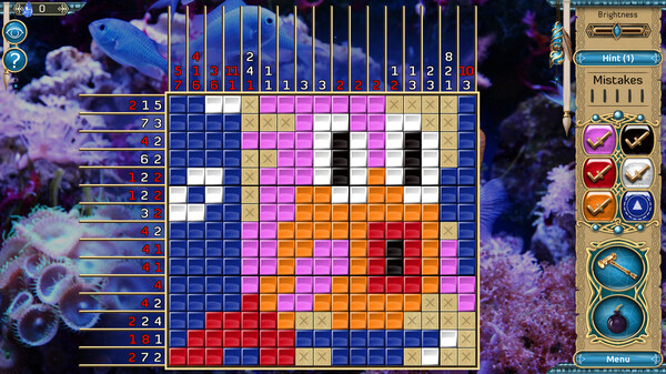 Daydream Mosaics 4: Shades of Blue screenshot 5