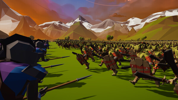 Polygon Fantasy Battle Simulator screenshot 2