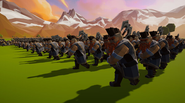 Polygon Fantasy Battle Simulator screenshot 4