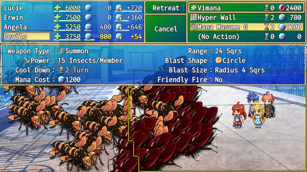 Underground Defense Force -Sword and Sorcery and Swarm of Insects- screenshot 4