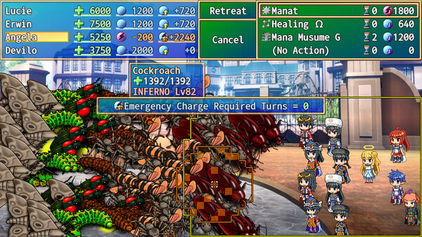 Underground Defense Force -Sword and Sorcery and Swarm of Insects- screenshot 1