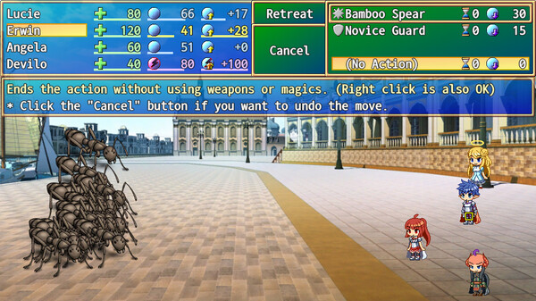 Underground Defense Force -Sword and Sorcery and Swarm of Insects- screenshot 5