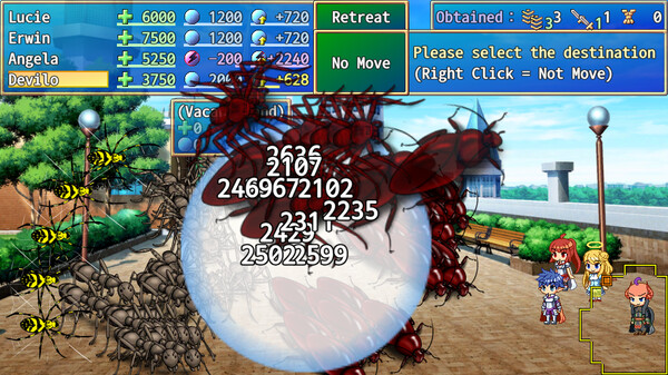 Underground Defense Force -Sword and Sorcery and Swarm of Insects- screenshot 3