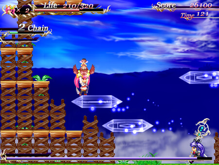 Once upon a time there was a twin-tailed sister princess who was very unfriendly. screenshot 2