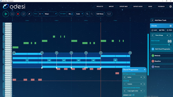 Odesi Music Composition screenshot 1
