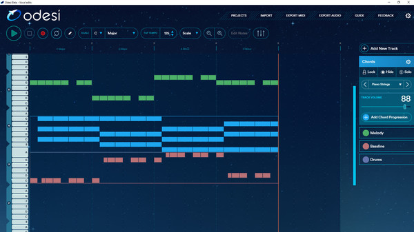 Odesi Music Composition screenshot 5