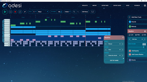 Odesi Music Composition screenshot 4