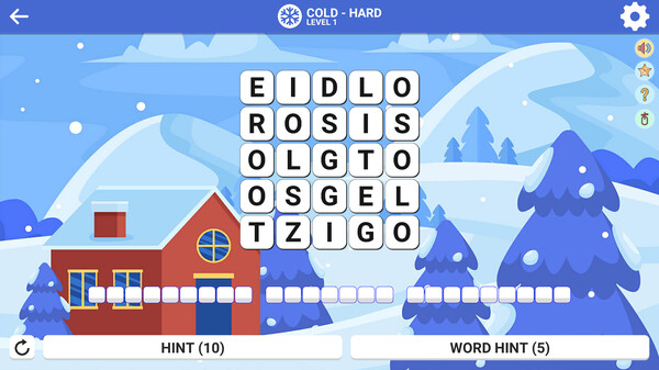 Square Word: Hello Winter!❄️ screenshot 3