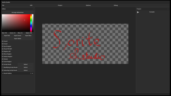 COLDSTEEL's Sprite Studio screenshot 1
