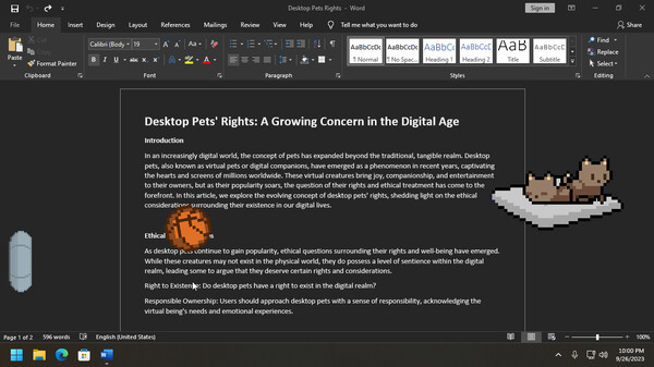Desktop Pet Project screenshot 6