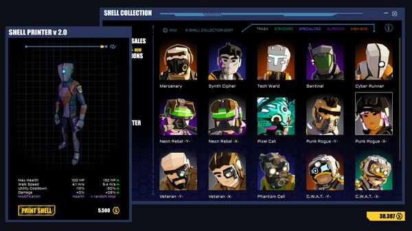 Shell Runner screenshot 1