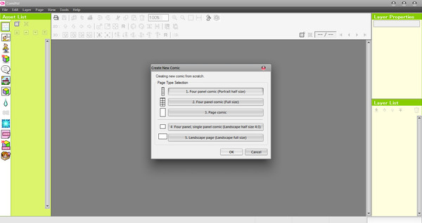 Manga Maker Comipo screenshot 1