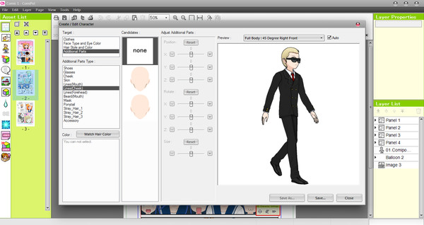 Manga Maker Comipo screenshot 5